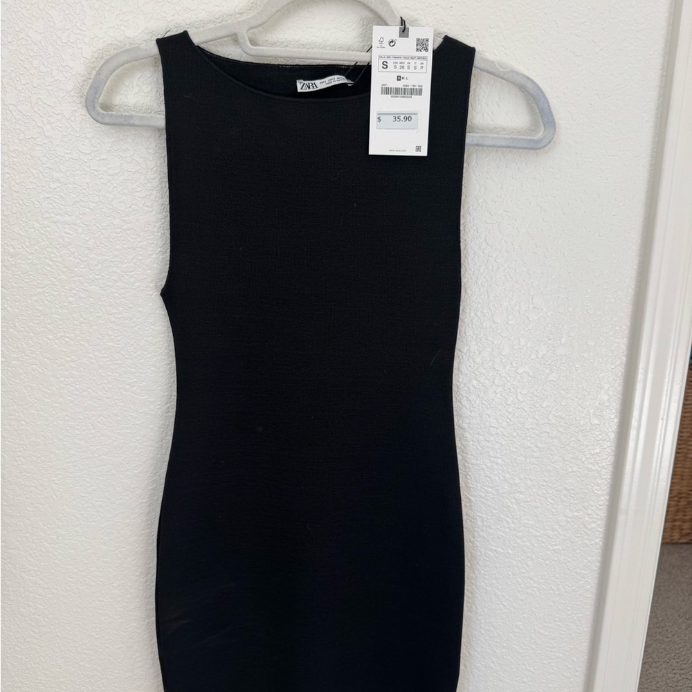Zara Classic Black Mini Dress